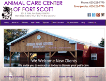 Tablet Screenshot of animalcarefs.com